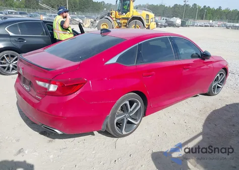 2022 Honda Accord Sport из США, поврежденный, VIN 1HGCV1F37NA022084